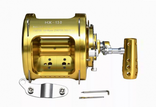 Gomexus-HX-130-Saltwater-Fishing-Big-Game-Trolling-Reel---2-Speed