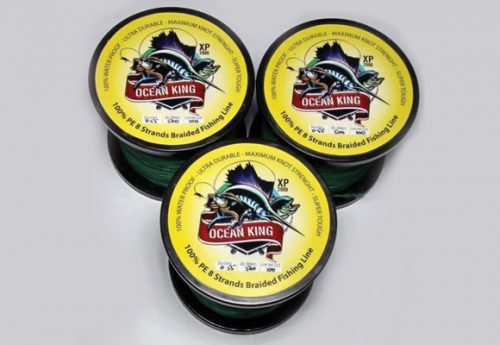 100lbs…XP2000 (8 Strands Braided Fishing Line – Green Color) 500m…-3